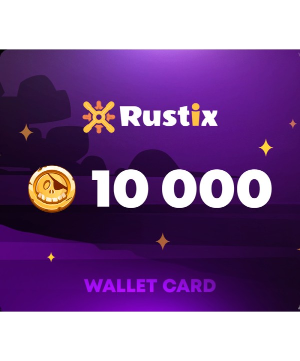 Rustix.io 100 USD Wallet Card Code Key GLOBAL